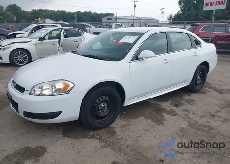 2014 Chevrolet Impala Limited Police z USA, uszkodzony, nr VIN 2G1WD5E36E1184864